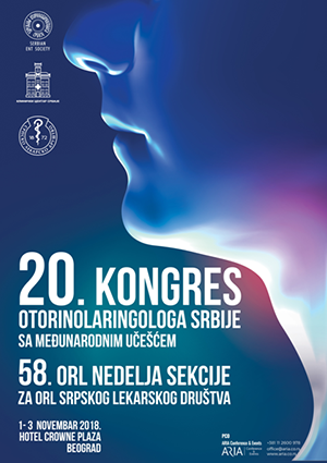 20. Kongres otorinolaringologa Srbije sa međunarodnim učešćem, i 58. ORL nedelja sekcije za ORL Srpskog lekarskog društva